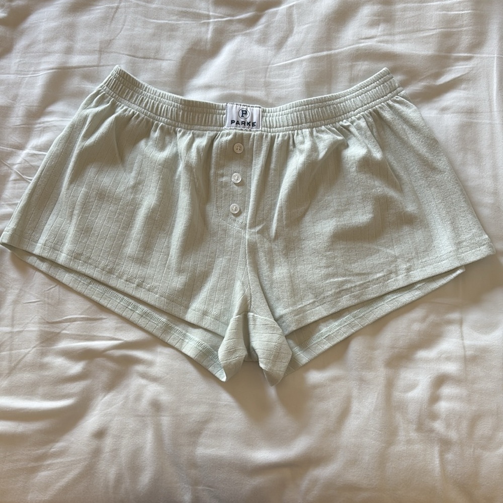 Parke Bridal Pointelle Shorts - Picture 2 of 5